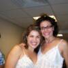 Laurie and Lisa Mandel, backstage, Fort Worth TX, July 2006, National Tour of "Mamma Mia!"