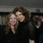 Kristen Martin with Laurie Wells, Opening Night of 42nd Street